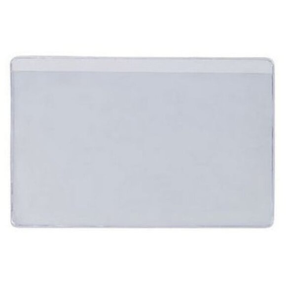 6 x 4" Super-Scan® Press-On Vinyl Envelopes Long Side Open 50/Case - Picture 1 of 1